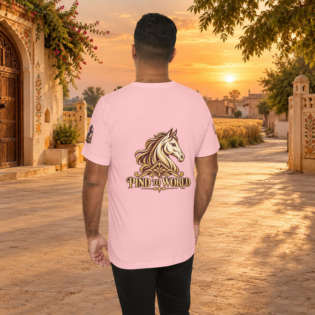 Pind to World Horse Graphic Tee