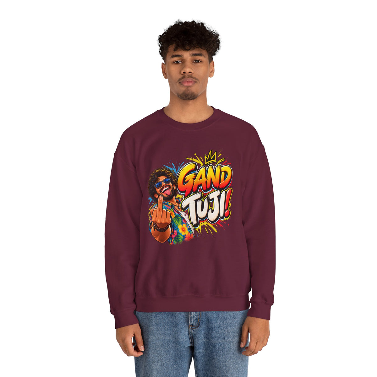 Gand Tuji! | Goan Heritage Crewneck Sweatshirt