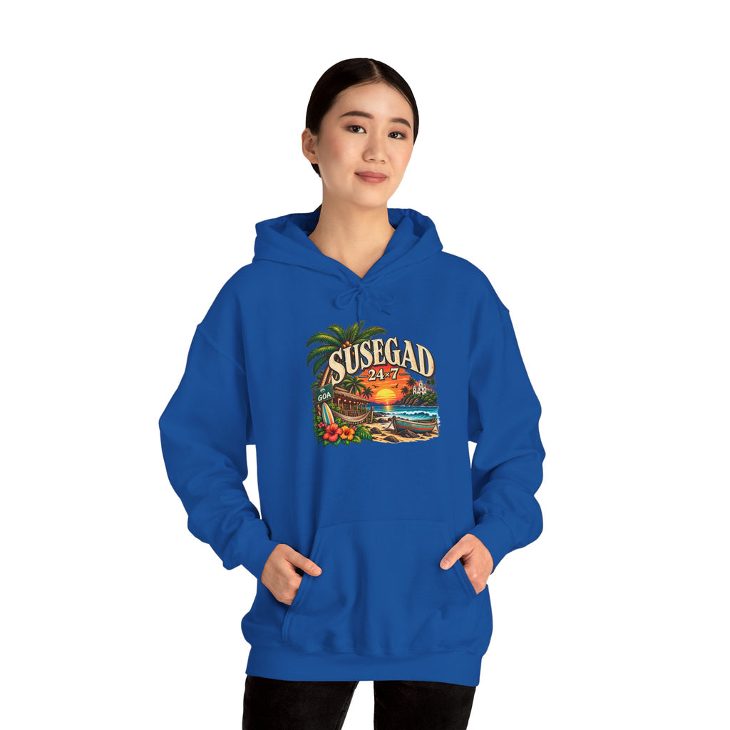 Susegad 24x7 Tropical Sunset Hoodie