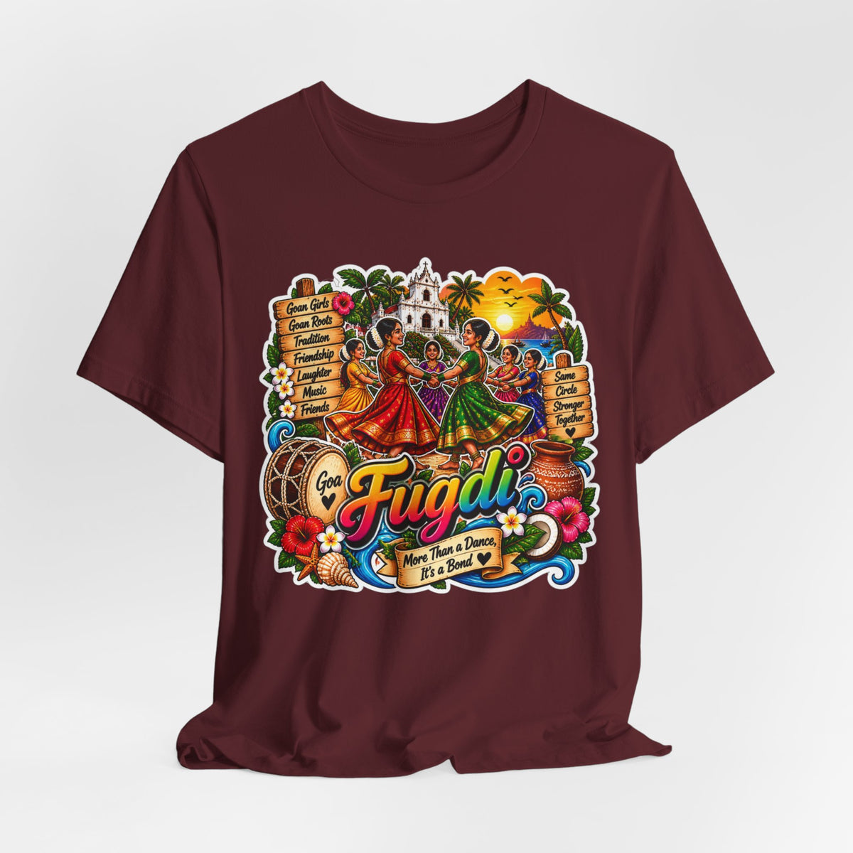 Goemcho Swag | Goan Heritage Jersey T-Shirt