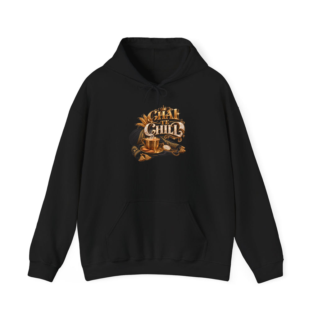 The Chill Coffee Graphic Hoodie | Autumn Leaves Pullover