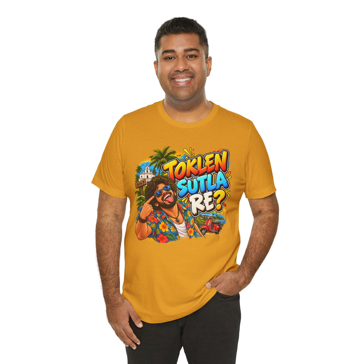 Toklen Sutla Re? | Goan Heritage Jersey T-Shirt
