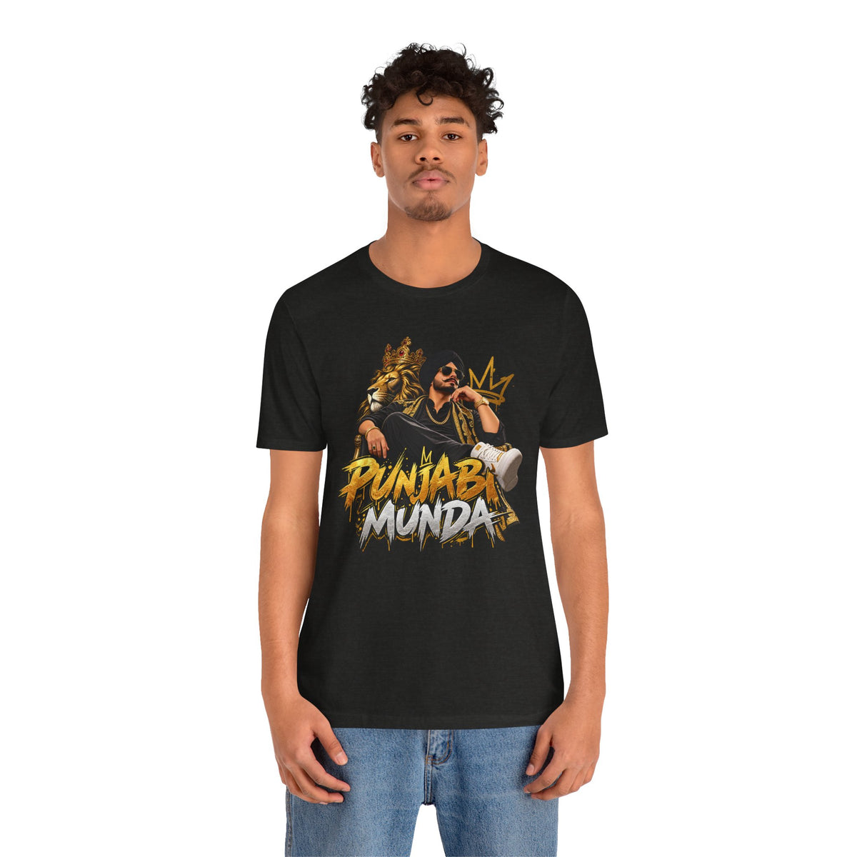 Punjab Munda Graphic T-Shirt | Punjabi Pride Tee