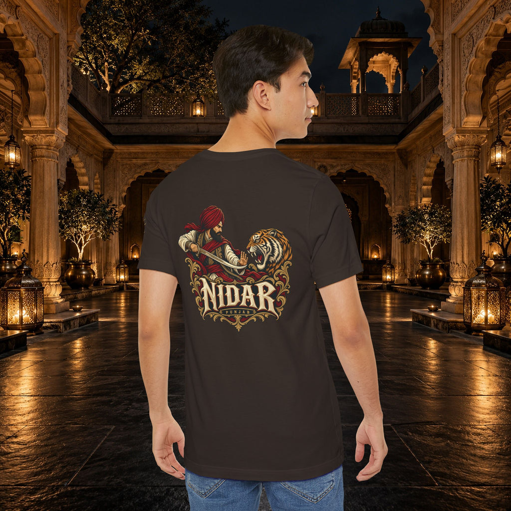 Nidar Viking Tiger Graphic T-Shirt