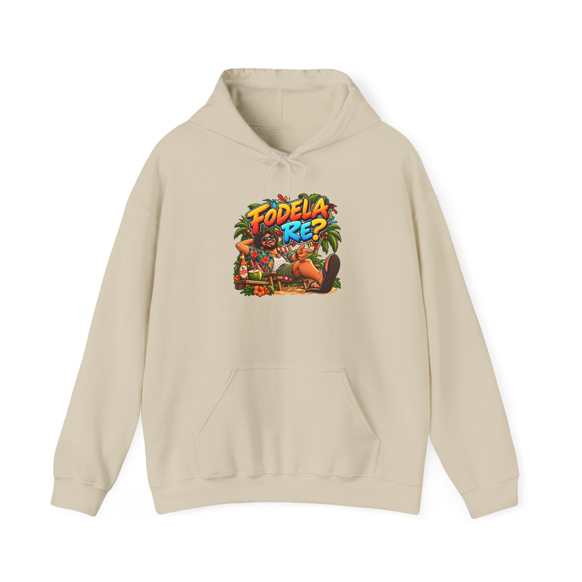 Additional view of Fodela Re? — Goan Heritage Heavy Blend Hoodie (3)