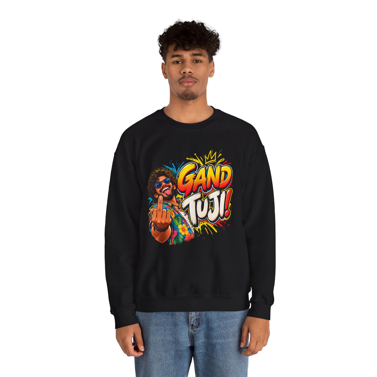 Gand Tuji! | Goan Heritage Crewneck Sweatshirt