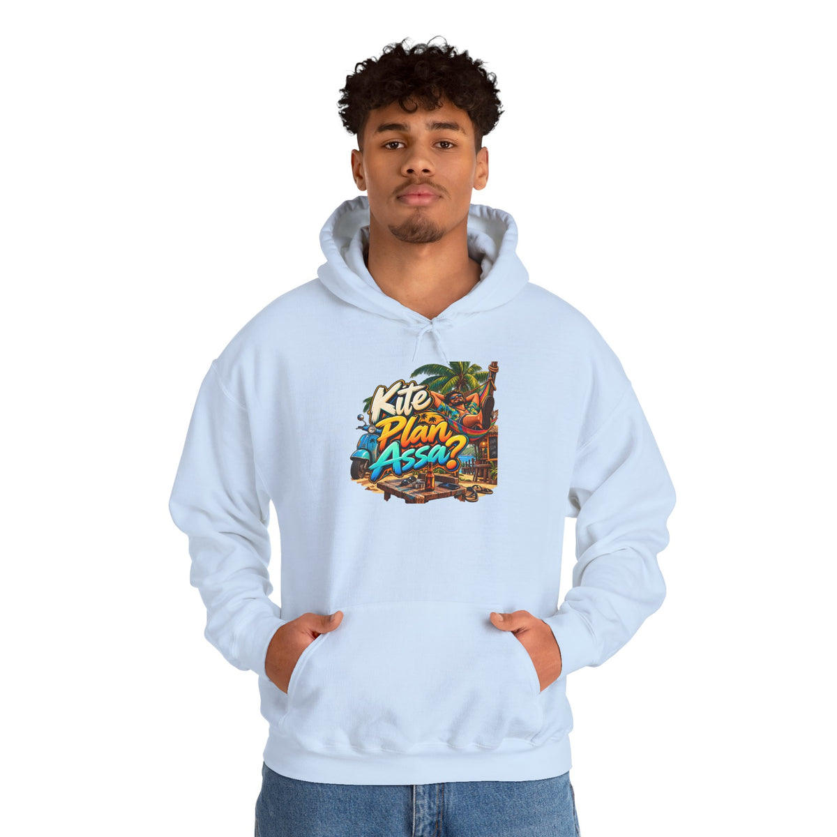 Kite Plan Assa? | Goan Heritage Heavy Blend Hoodie — Hammock Edition