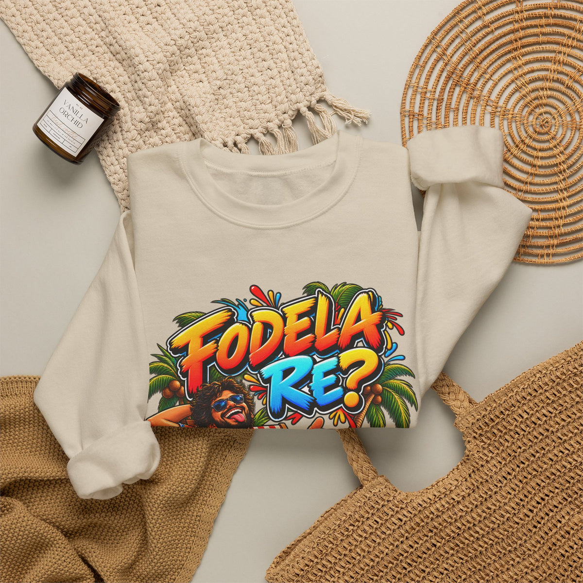 Fodela Re? | Goan Heritage Crewneck Sweatshirt