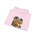 Susegad Squad Hoodie | Tropical Goan Sunset Graphic