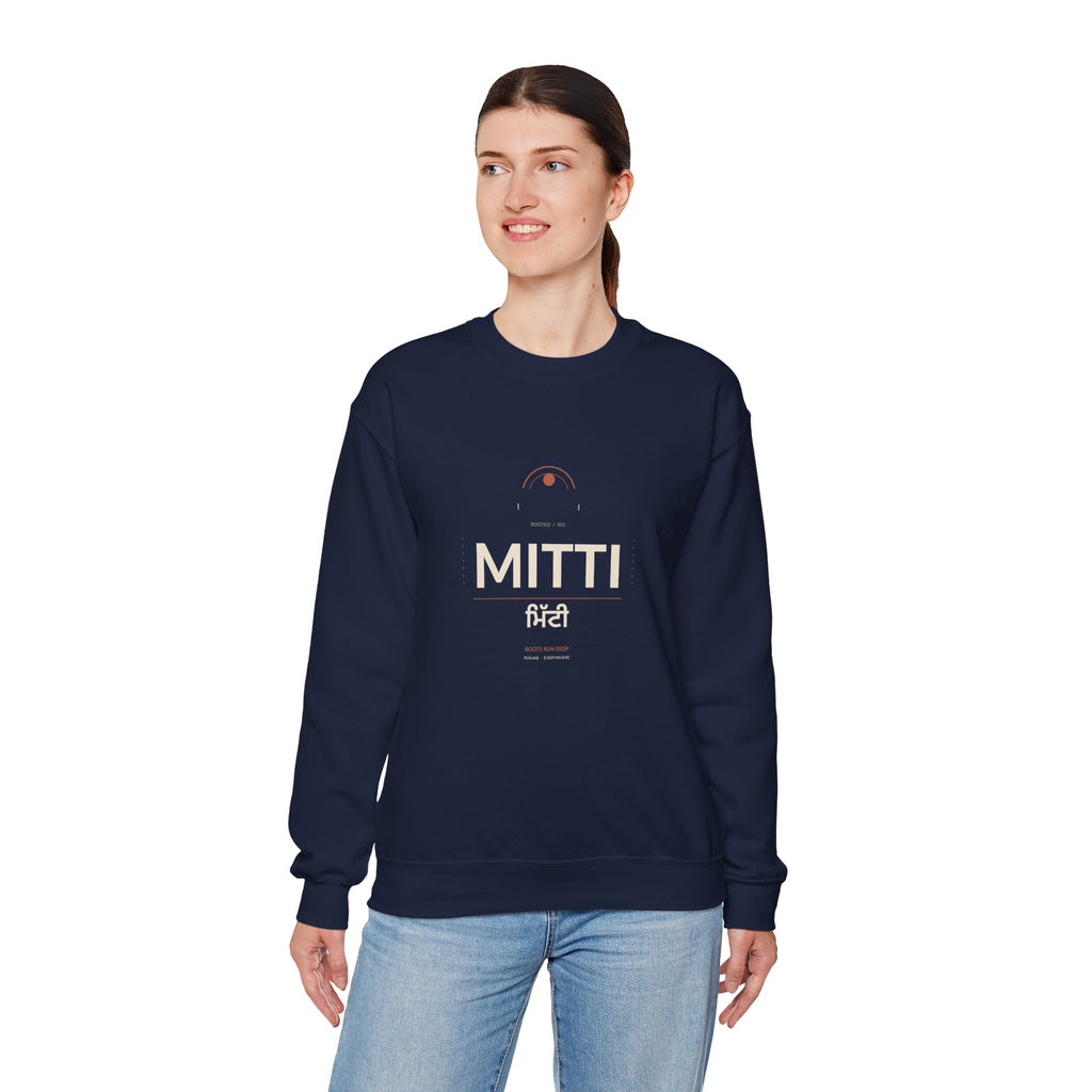 Mitti Minimalist Logo Crewneck Sweatshirt