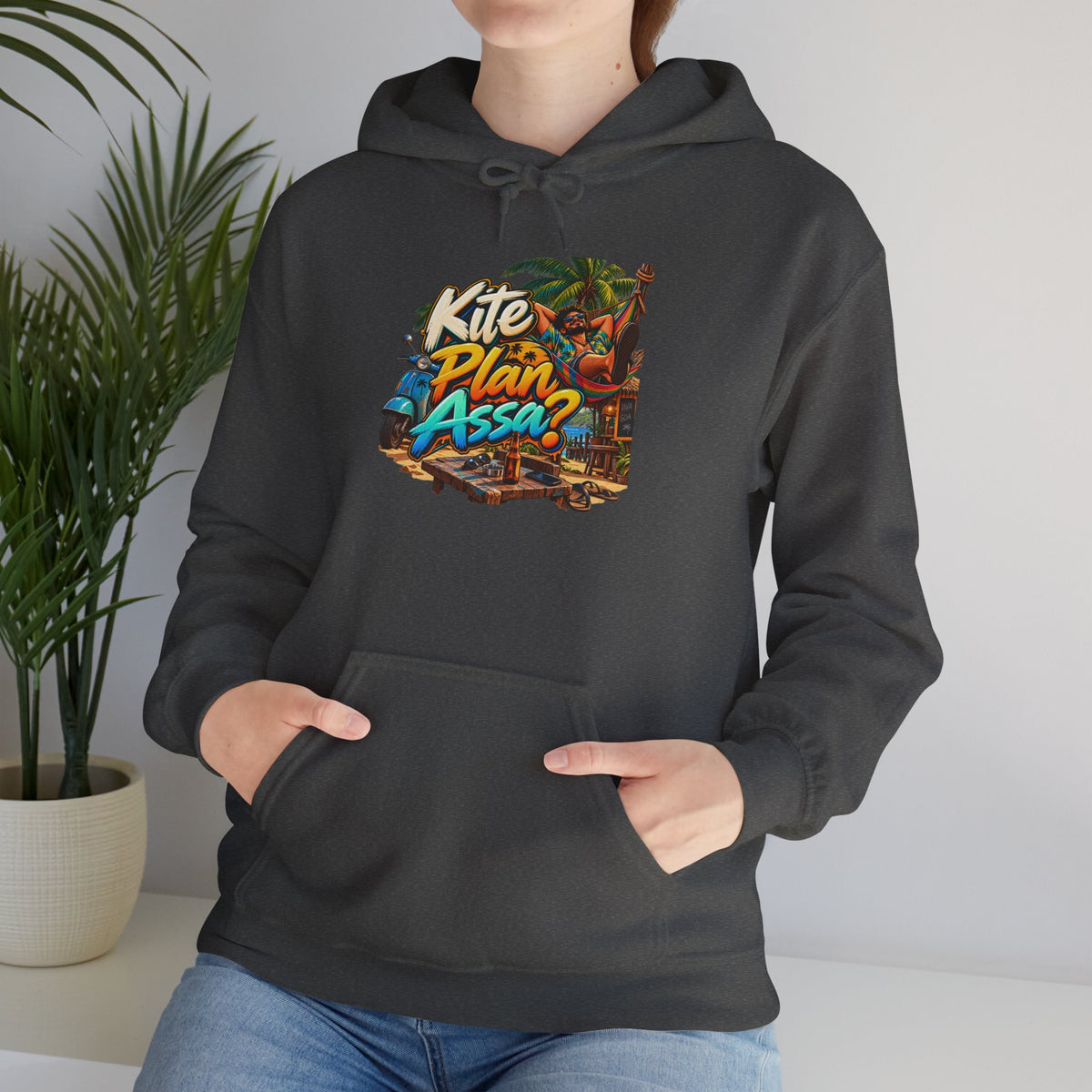 Kite Plan Assa? | Goan Heritage Heavy Blend Hoodie — Hammock Edition