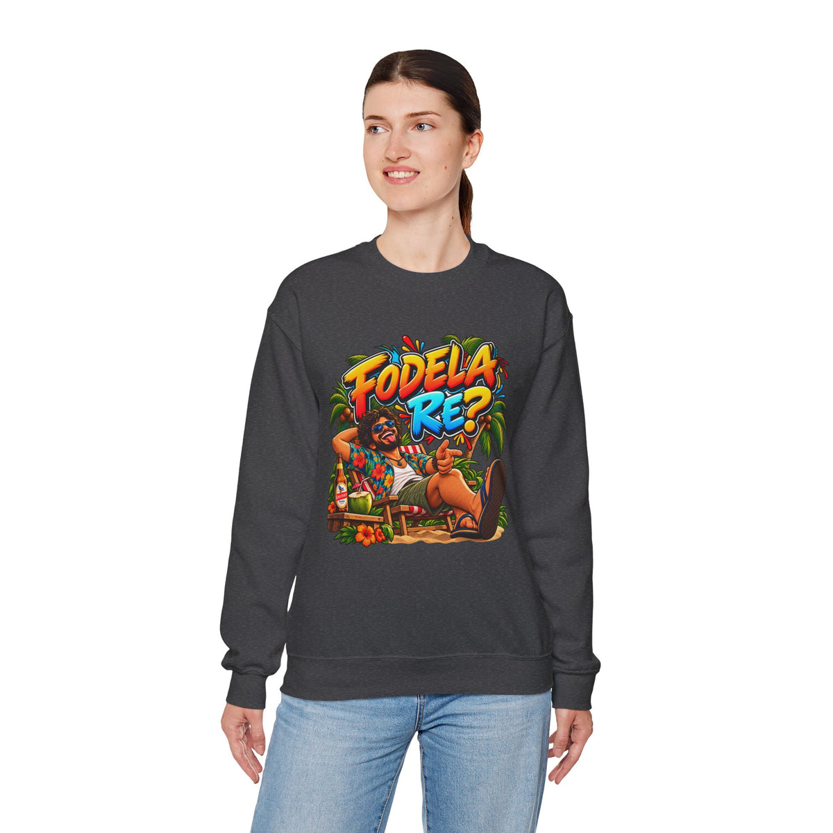 Fodela Re? | Goan Heritage Crewneck Sweatshirt