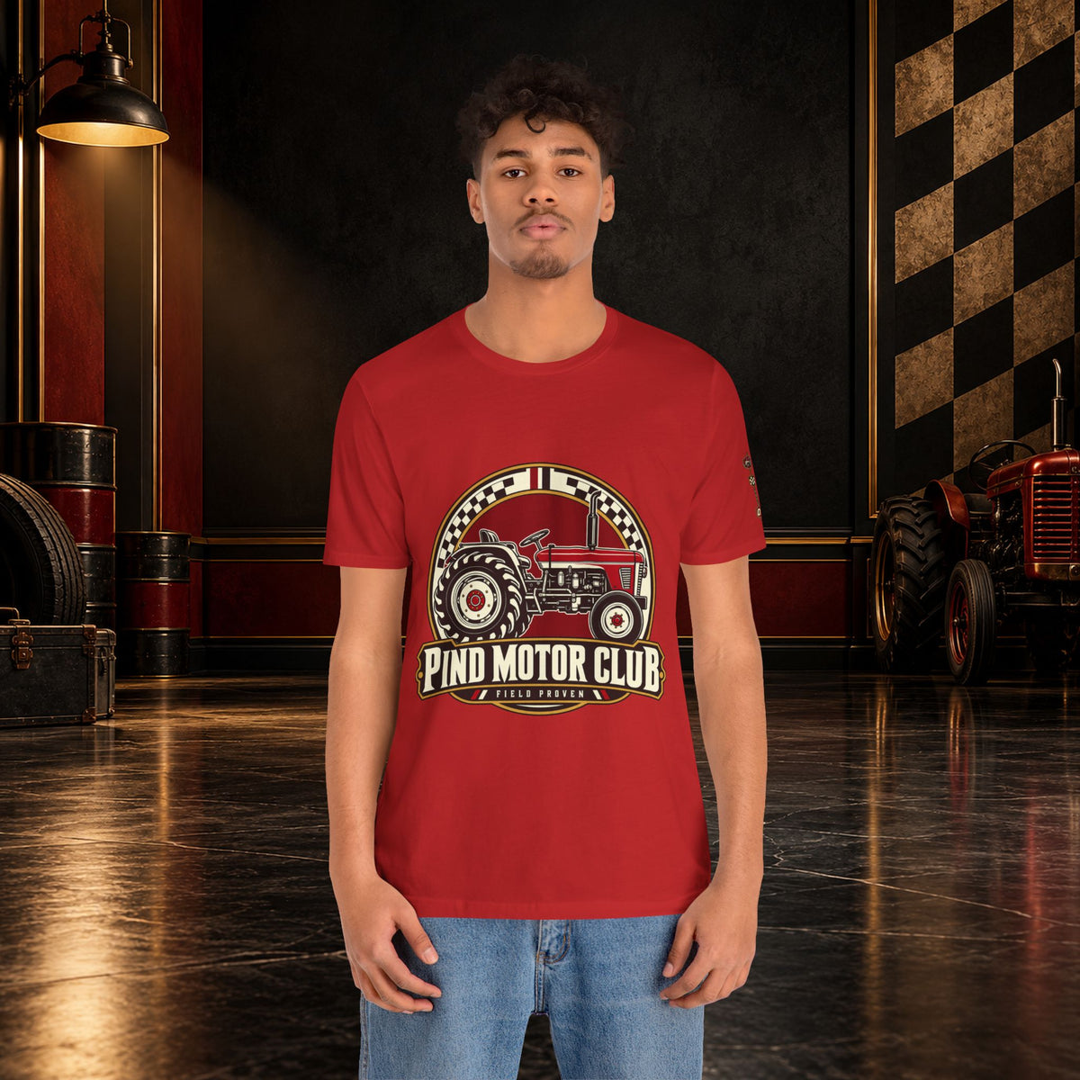 PIND Motor Club Vintage Car Graphic Tee