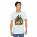 Desi Motorcycle Graphic Tee – Retro Biker India Pride T-Shirt