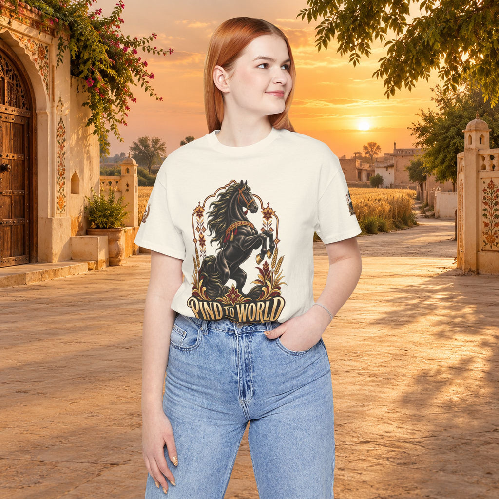 Pind to World Horse Graphic Tee