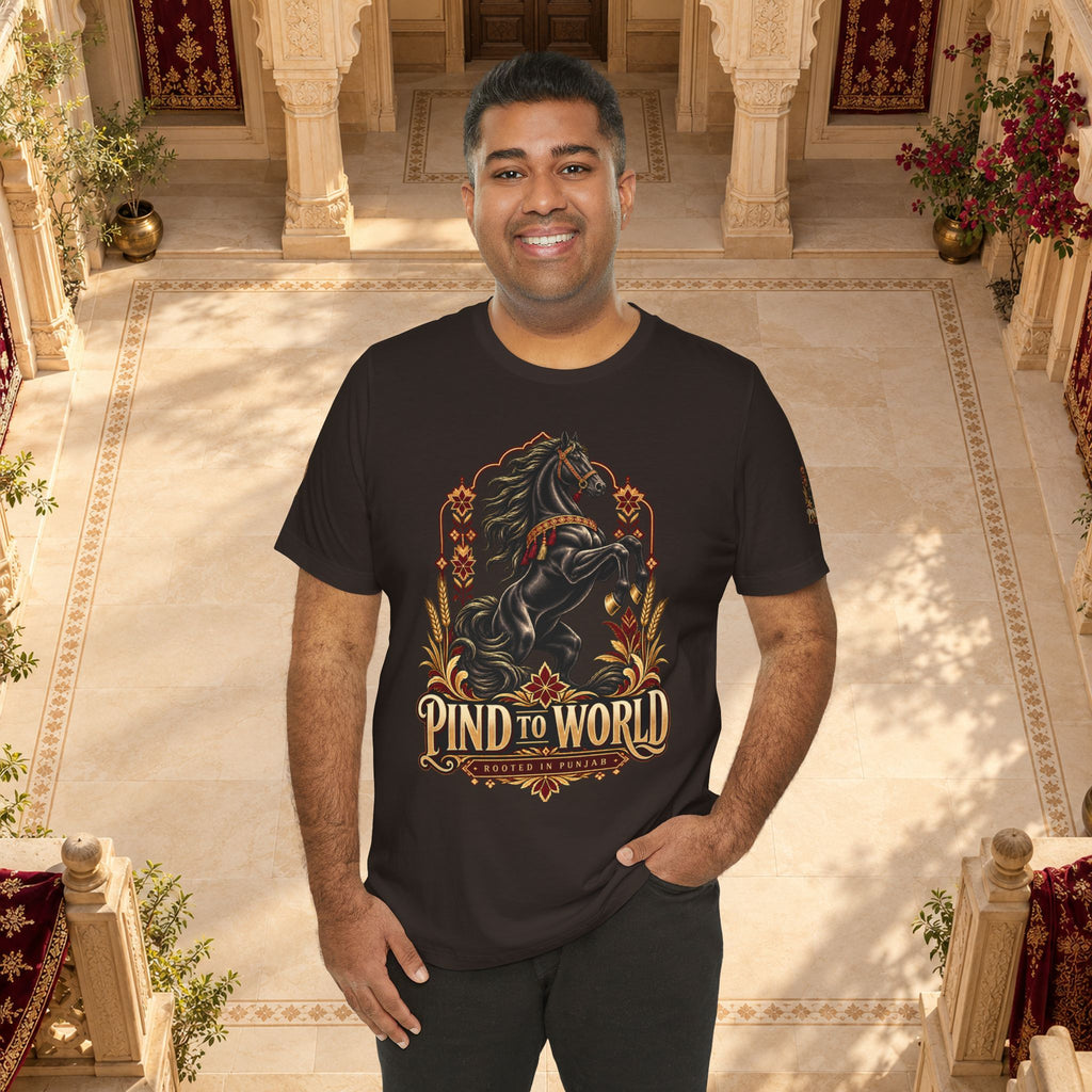 Pind to World Horse Graphic Tee