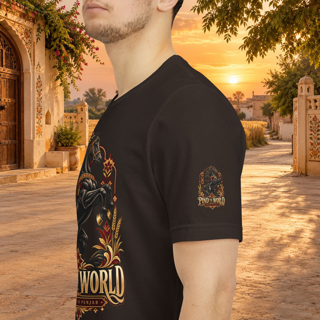 Pind to World Horse Graphic Tee