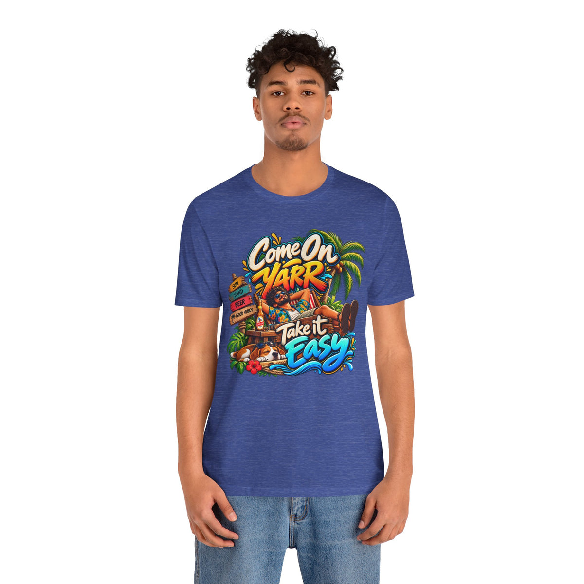 COME ON YARR / TAKE IT EASY Jersey T-Shirt