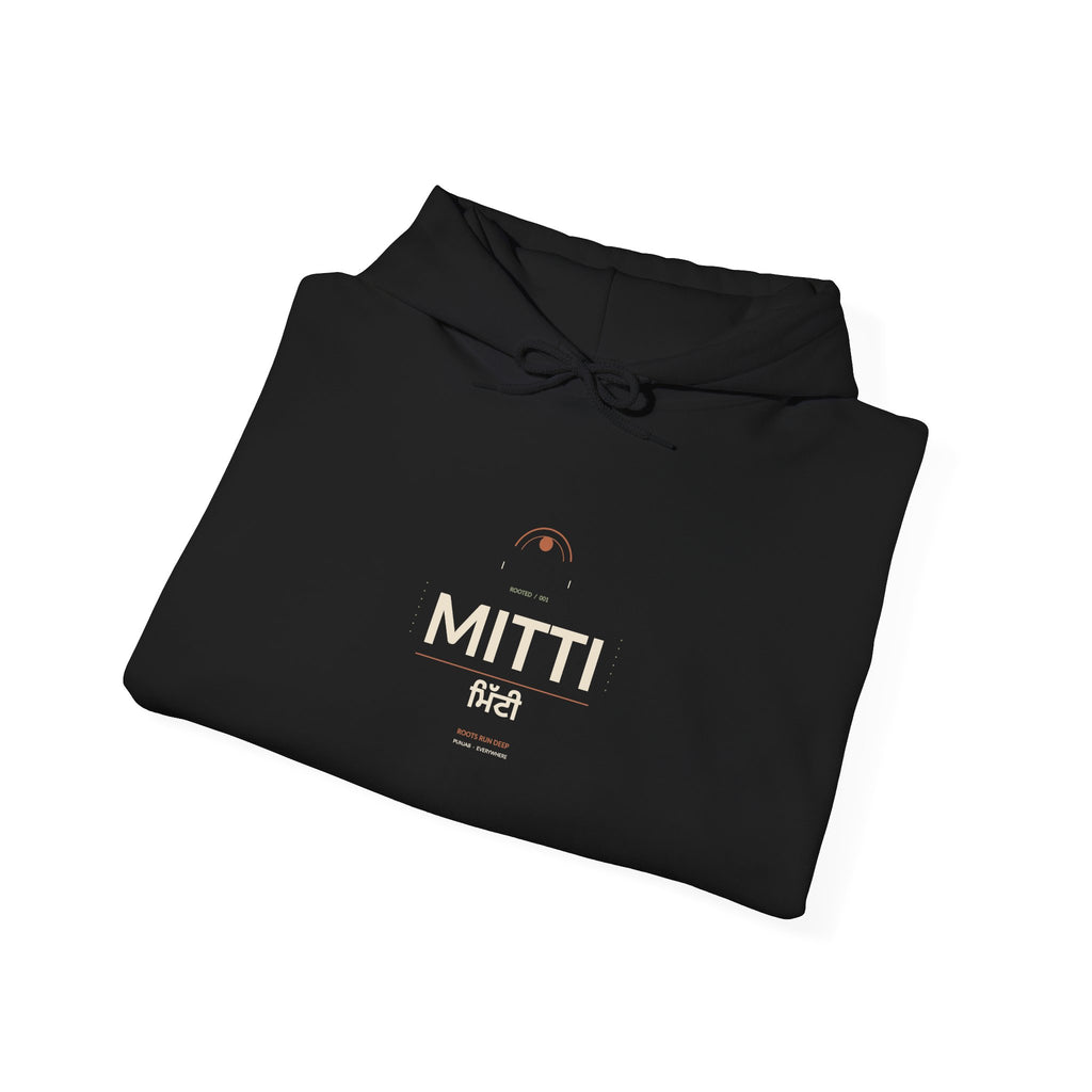 Mitti Melts Hoodie | Punjabi Heritage Graphic Sweatshirt