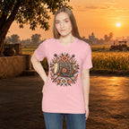 Boho Folk Drum Mandala T-Shirt
