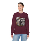 Pind to Pardes Punjabi Diaspora Crewneck Sweatshirt | Travel Art