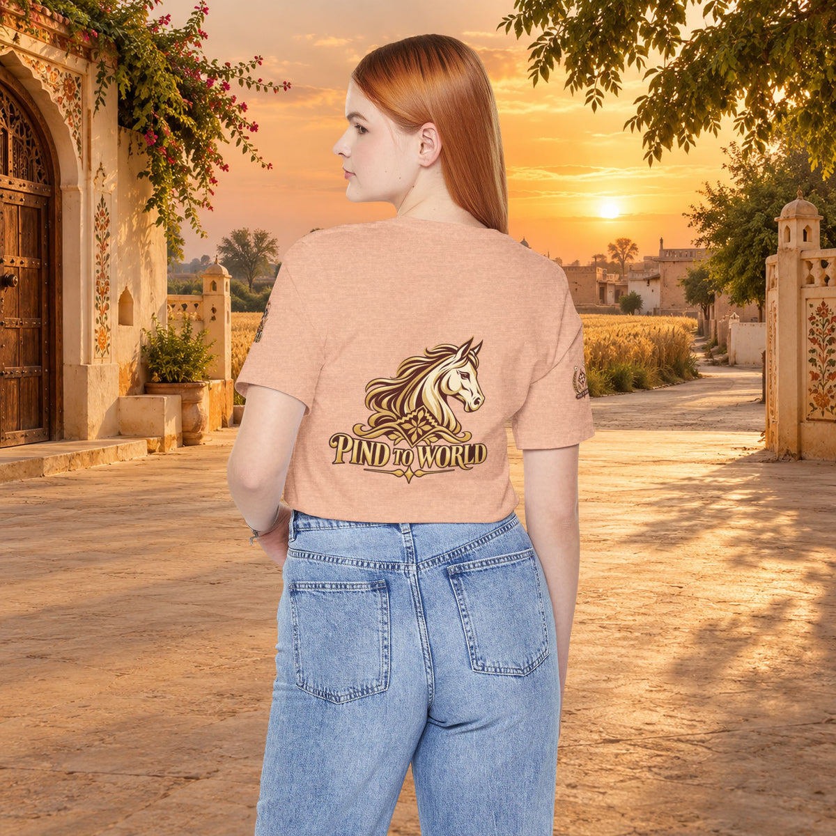 Pind to World Horse Graphic Tee