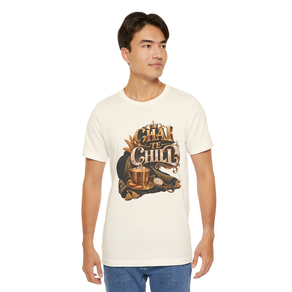Chai Te Chilli T-Shirt — Vintage Indian Tea Design