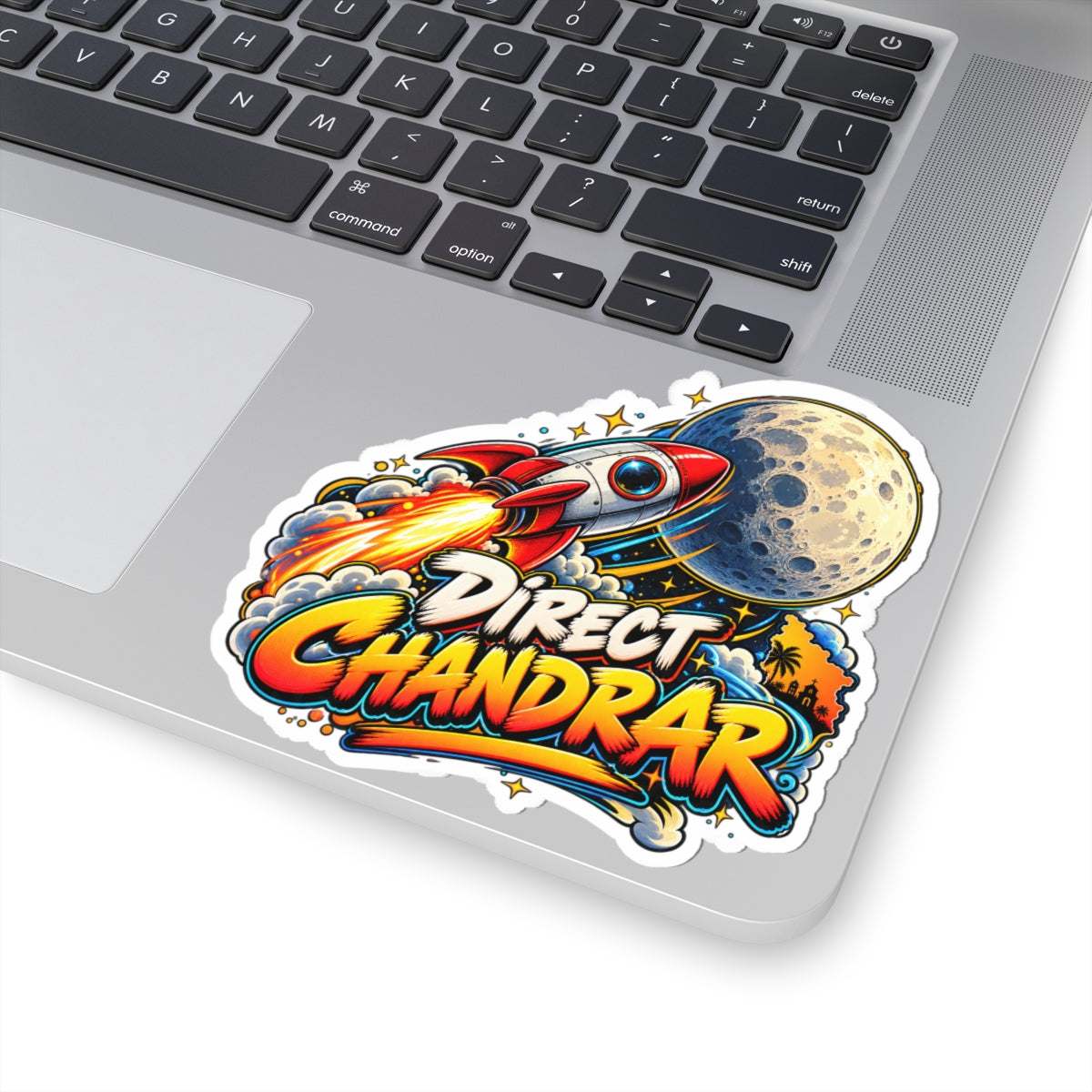 DIRECT CHANDRAR Goan Konkani humour kiss-cut sticker