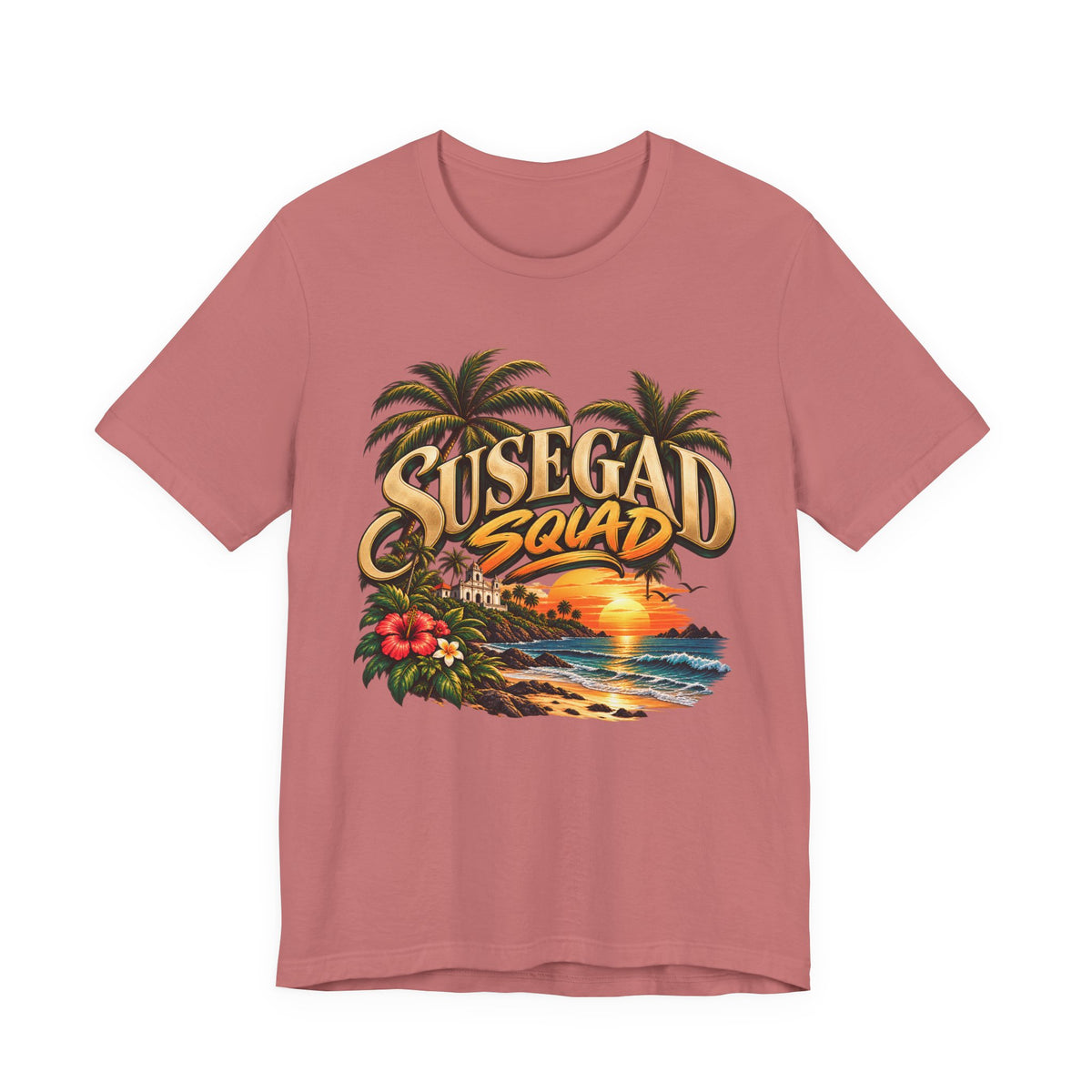 Susegad Squad Sunset Beach T-Shirt | Goan Pride