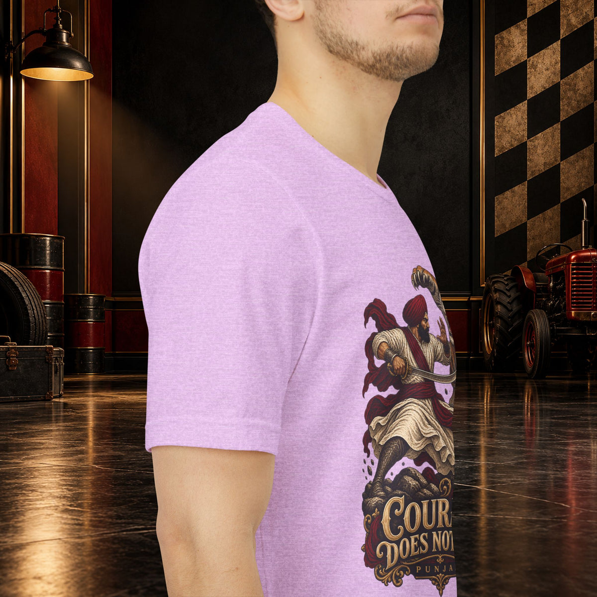 Nidar Viking Tiger Graphic T-Shirt