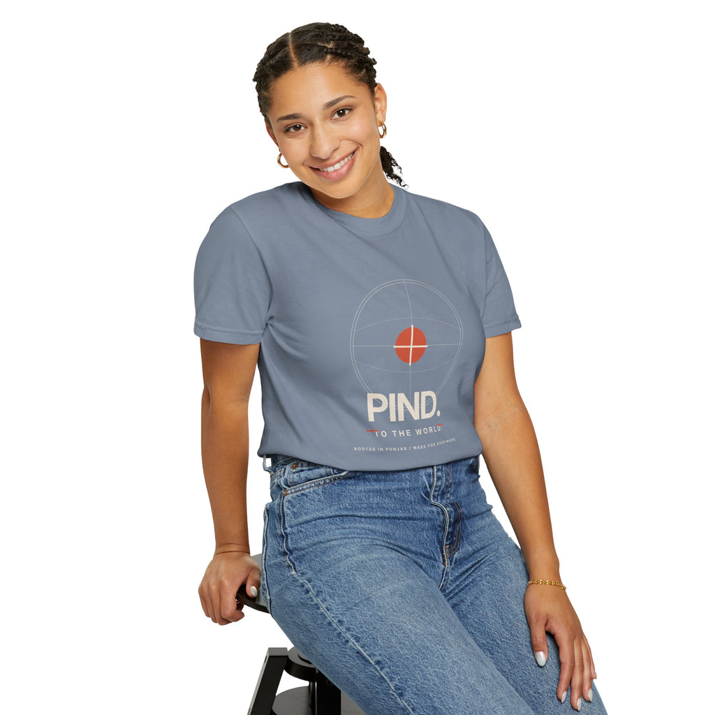 PIND. Punjabi Heritage Graphic T-Shirt | Garment-Dyed Tee