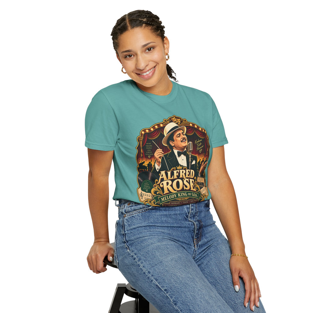 Alfred Rose Vintage Goan Music Graphic T-Shirt