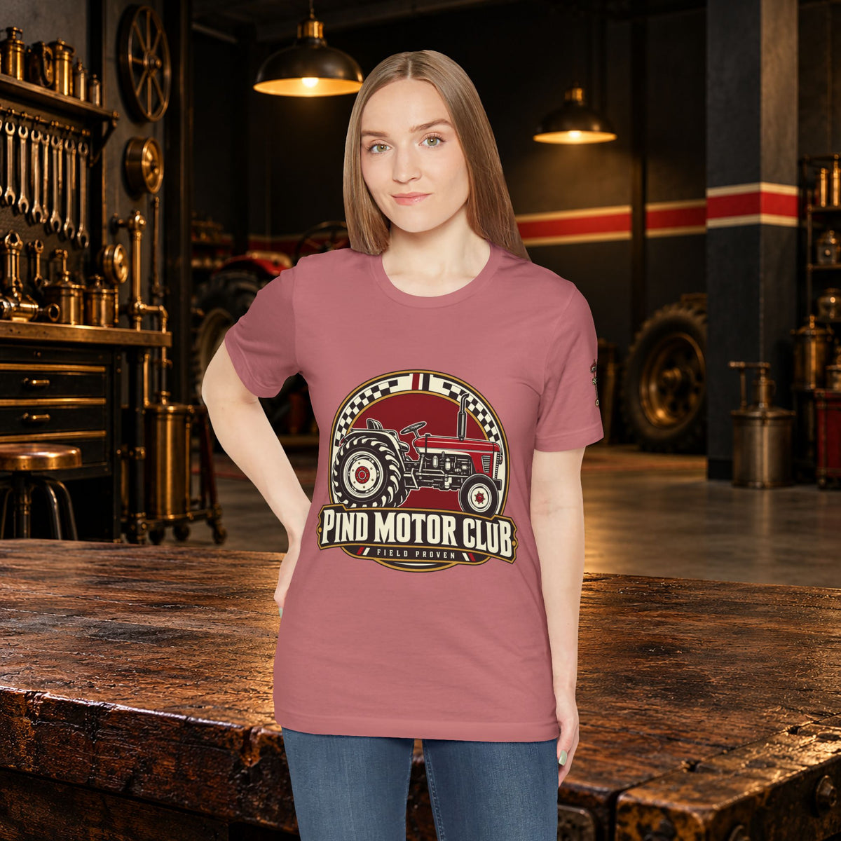 PIND Motor Club Vintage Car Graphic Tee