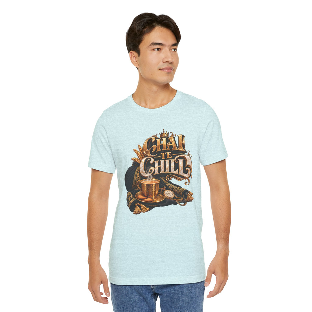 Chai Te Chilli T-Shirt — Vintage Indian Tea Design