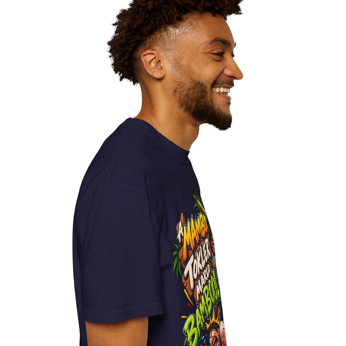 A Mambo, Tokler Marlo Bamboo! Goan Heritage Garment-Dyed T-Shirt