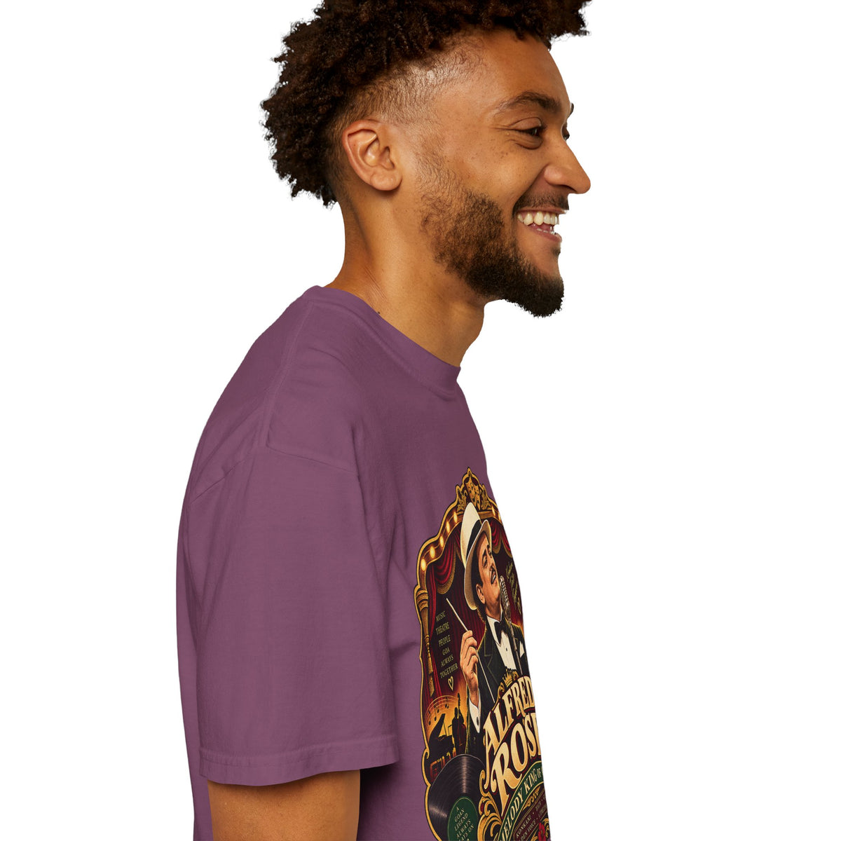 Alfred Rose Vintage Goan Music Graphic T-Shirt