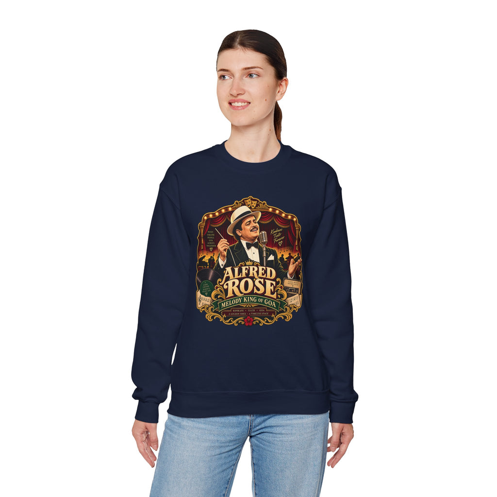 Alfred Rose Vintage Jazz Crewneck Sweatshirt