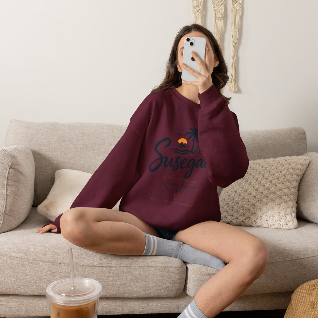 Susegad Sunrise Sweatshirt | Goan Heritage