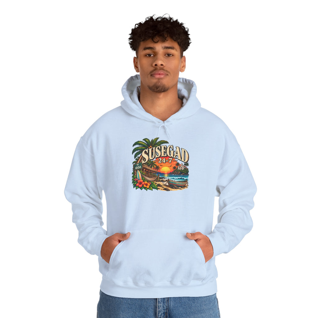 Susegad 24x7 Tropical Sunset Hoodie