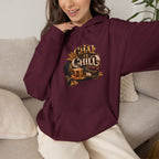 The Chill Coffee Graphic Hoodie | Autumn Leaves Pullover