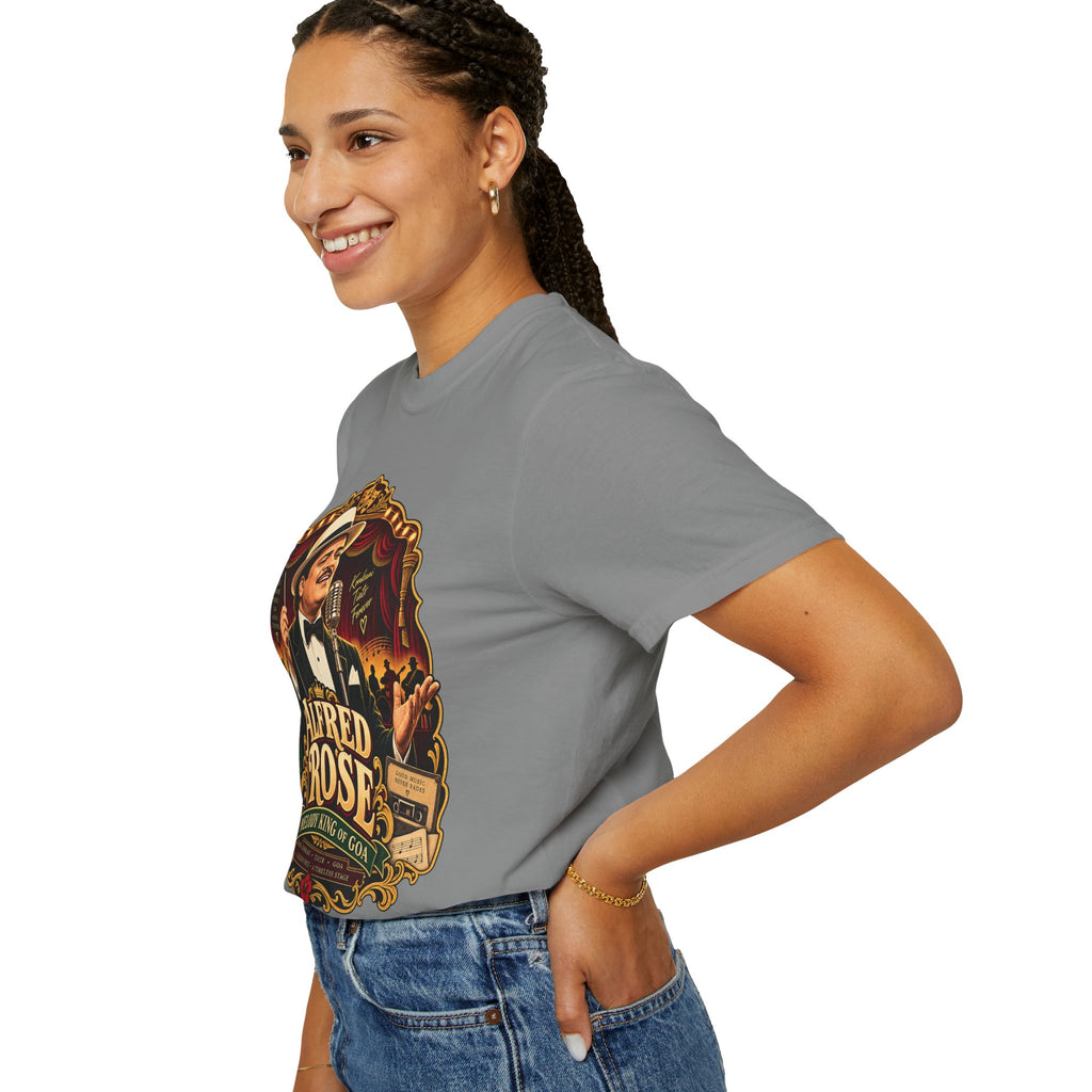 Alfred Rose Vintage Goan Music Graphic T-Shirt