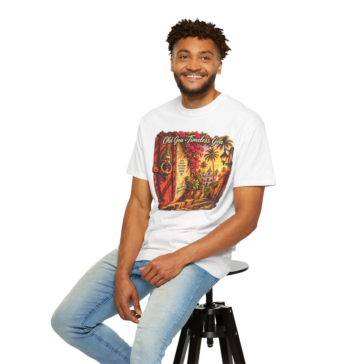 Mai Bas Konkani Garment-Dyed T-Shirt | Goa
