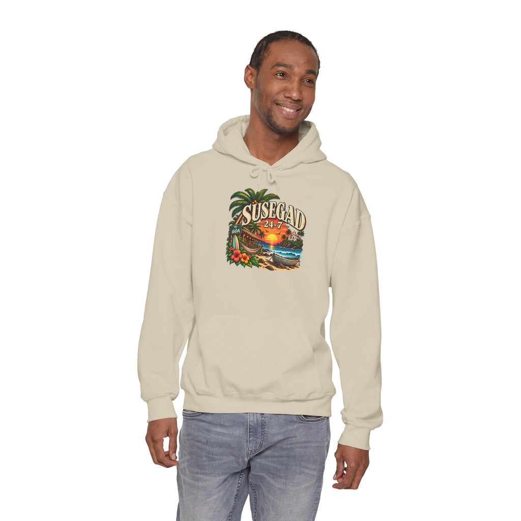 Susegad 24x7 Tropical Sunset Hoodie