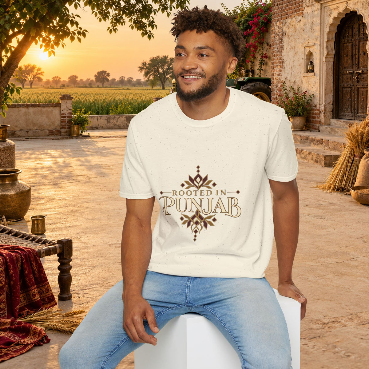 Rooted in Punjab The Root Heritage T-Shirt