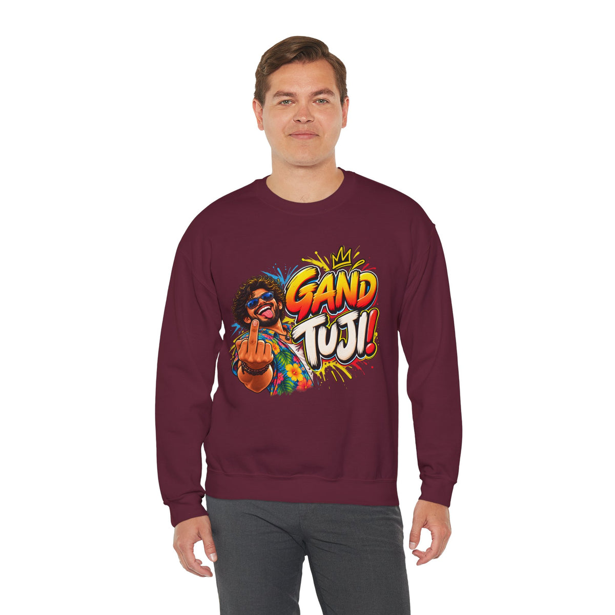 Gand Tuji! | Goan Heritage Crewneck Sweatshirt