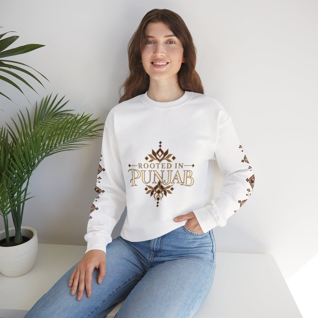 Rooted in Punjab Heritage Crewneck Sweatshirt