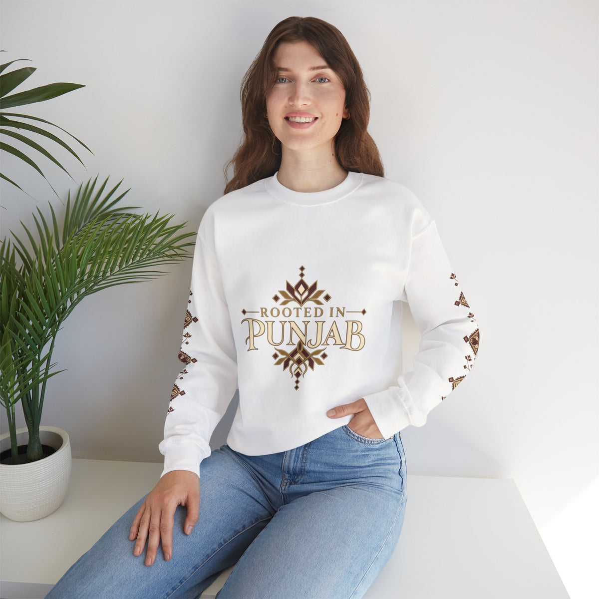 Rooted in Punjab Heritage Crewneck Sweatshirt
