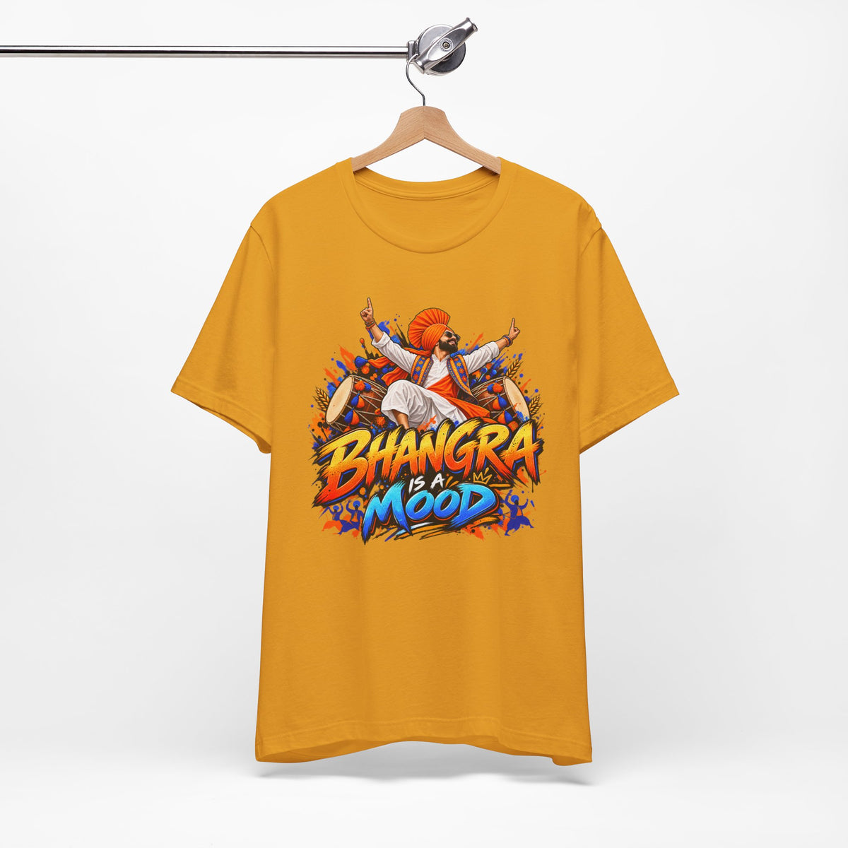 Bhangra Is a Mood Graphic T-Shirt | Punjabi Dance Tee