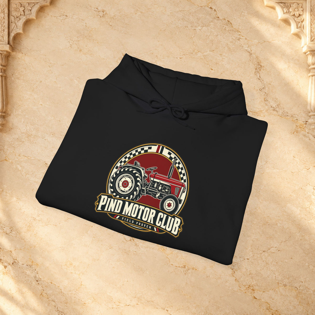 Pind Motor Club Vintage Tractor Hoodie