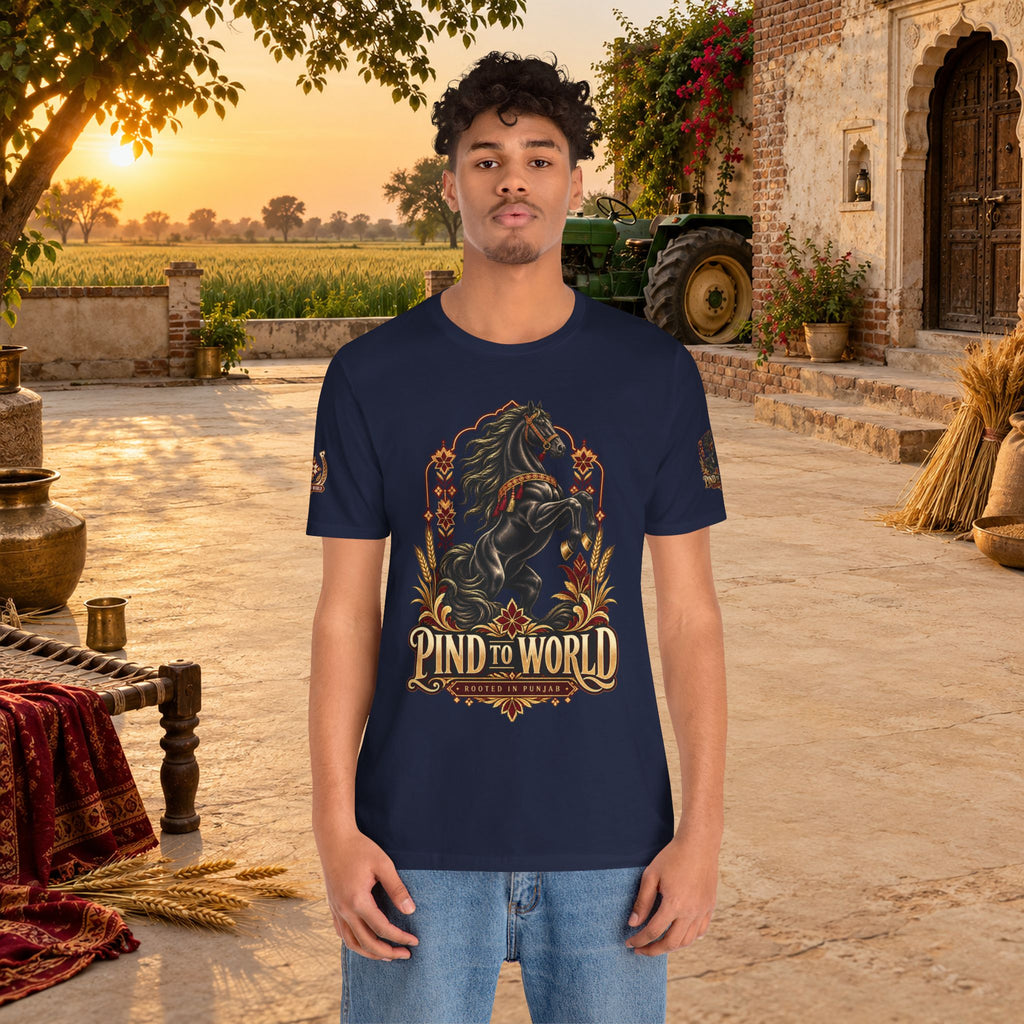 Pind to World Horse Graphic Tee